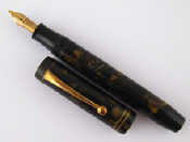 Appraisal: A National Security fountain pen in shades of marbled bronze