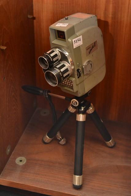 Appraisal: A VINTAGE FILMATIC MM CAMERA ON TRIPOD