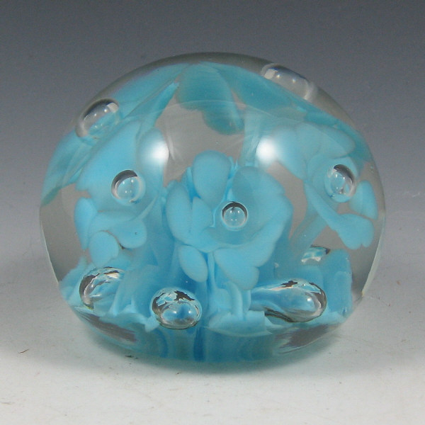 Appraisal: St Clair Maude and Bob Floral Paperweight Maude and Bob