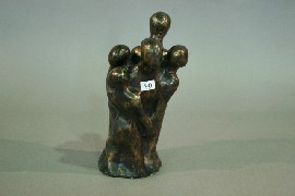 Appraisal: A bronze style group