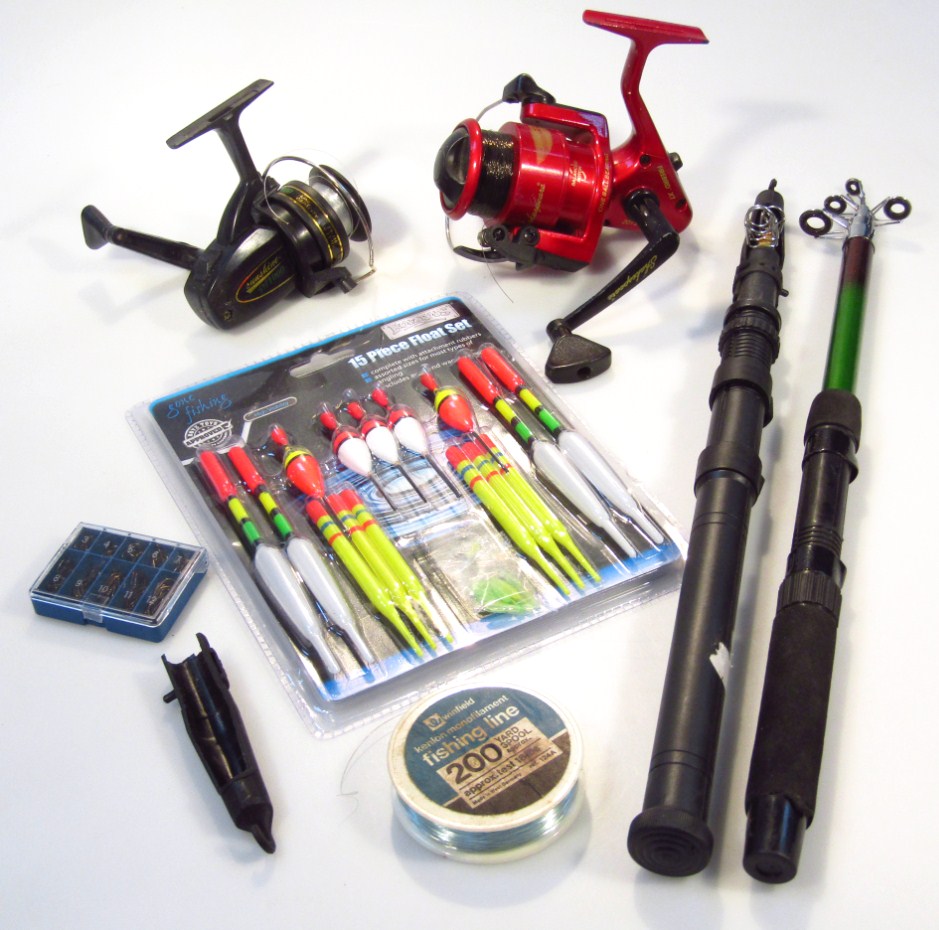 Appraisal: Various fishing equipment to include a Firebird XT - reel