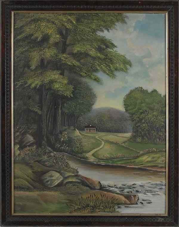 Appraisal: Franklin H Eshelman American th th c oil on board