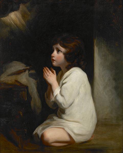 Appraisal: Henry Perronet Briggs British - The infant Samuel After Sir