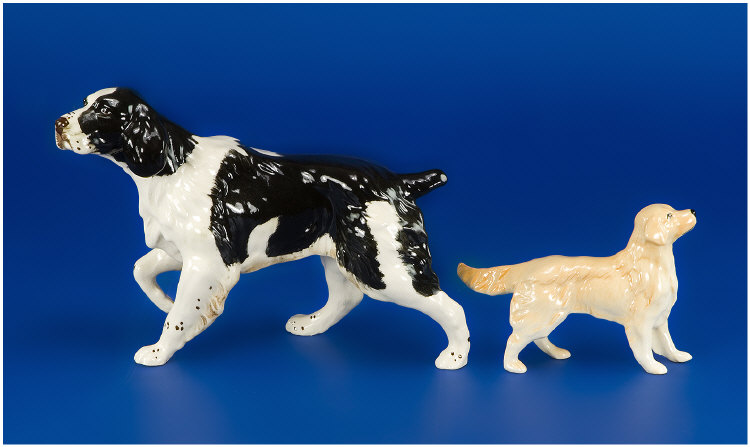 Appraisal: Beswick Animal Figures in total Springer Spaniel model no with