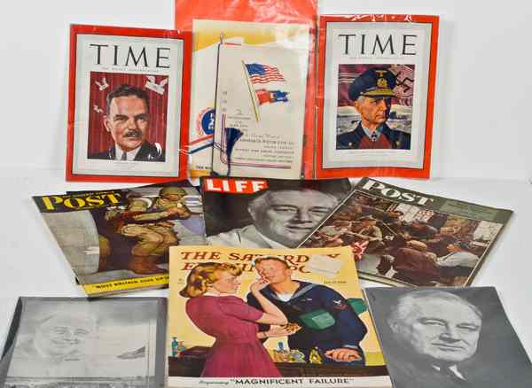 Appraisal: US WWII Homefront Magazines Lot of Ten Lot includes two