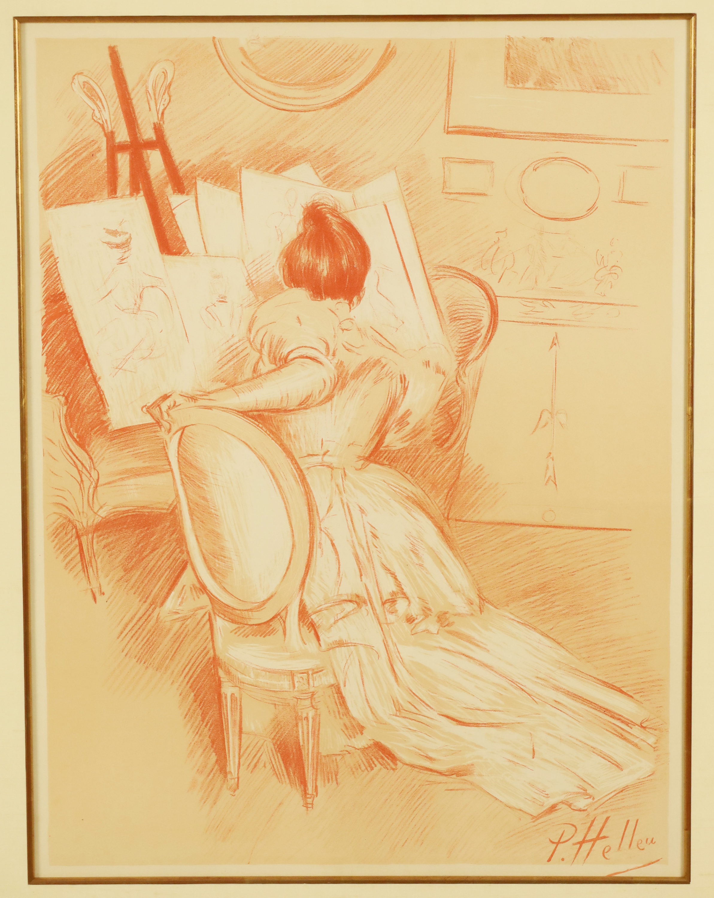 Appraisal: PAUL CESAR HELLEU FRENCH - Drypoint after Paul-Cesar Helleu French