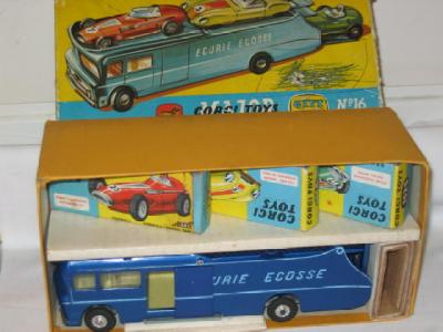 Appraisal: G S Ecurie Ecosse Racing Car Transporter box AF G