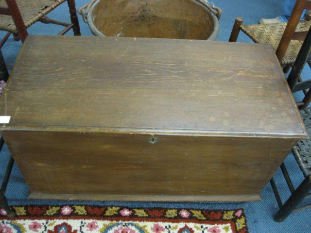 Appraisal: th Century Blanket Chest dovetailed Tall x - Wide x