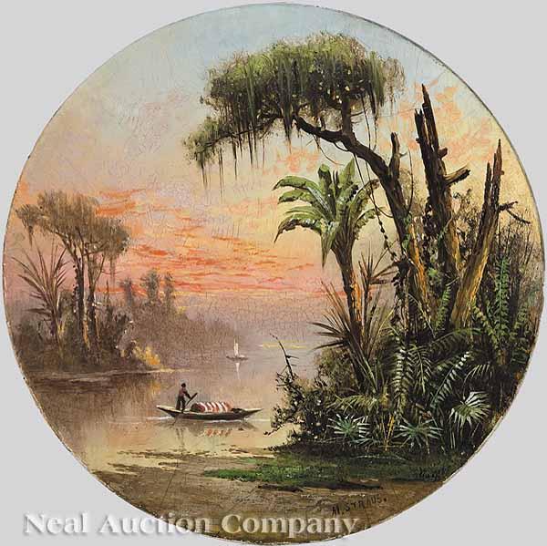 Appraisal: Meyer Straus American California - active New Orleans - Dusk