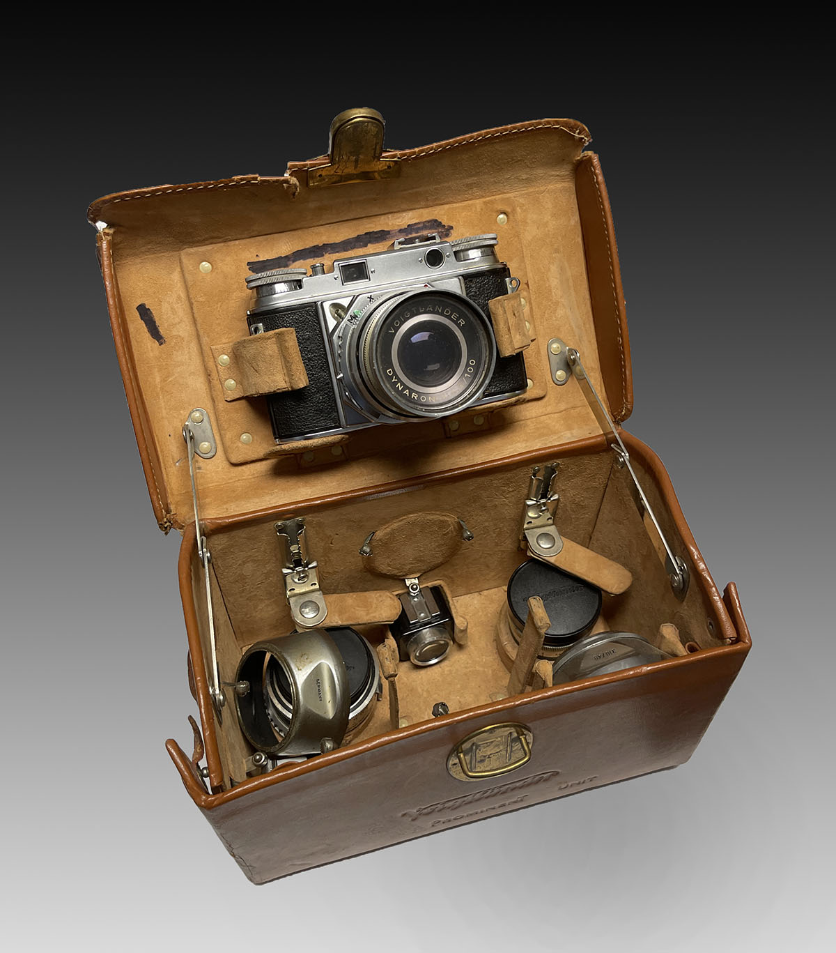 Appraisal: VOIGHTLANDER CAMERA AND VOIGHTLANDER ASE Estate of Jon Silengo Photographer