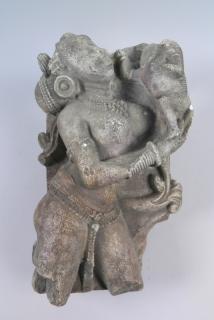 Appraisal: Plaster cast of Yakshi and Child Plaster cast of Yakshi