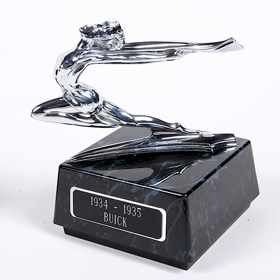 Appraisal: Buick Mascot Hood Ornament - - A x chrome Buick