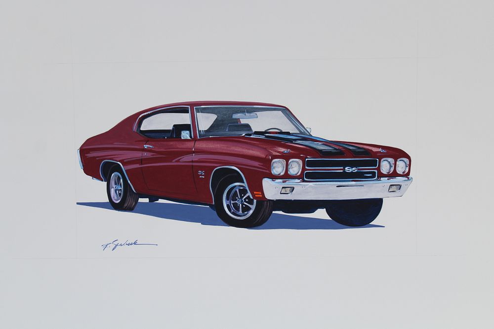 Appraisal: Robert Seabeck B Chevelle SS- Robert Seabeck American B Chevelle