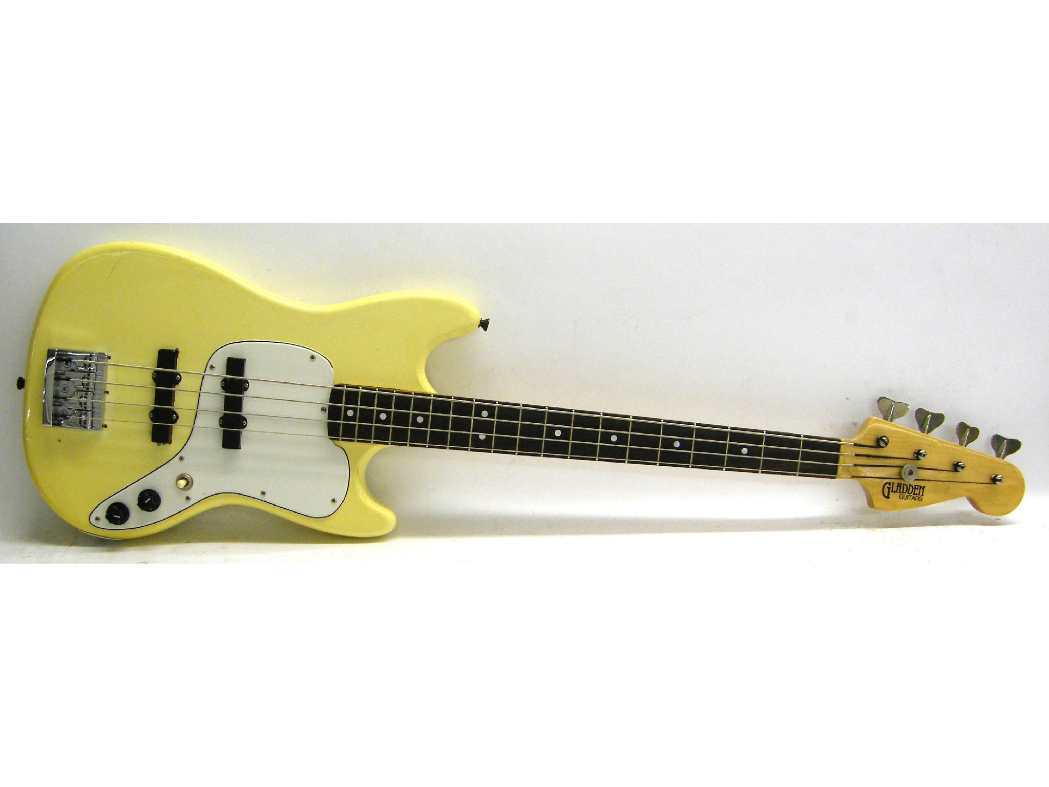 Appraisal: Dave Gladden customised Fender Musicmaster bass guitar comprising vintage Fender