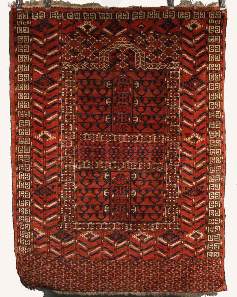 Appraisal: PRAYER RUG - ' '' x ' '' - Turkoman