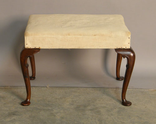 Appraisal: Georgian style footstool h w d