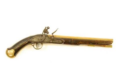 Appraisal: An Irish long sea service pistol c with an in