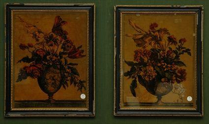 Appraisal: Pair of Framed Botanical Prints