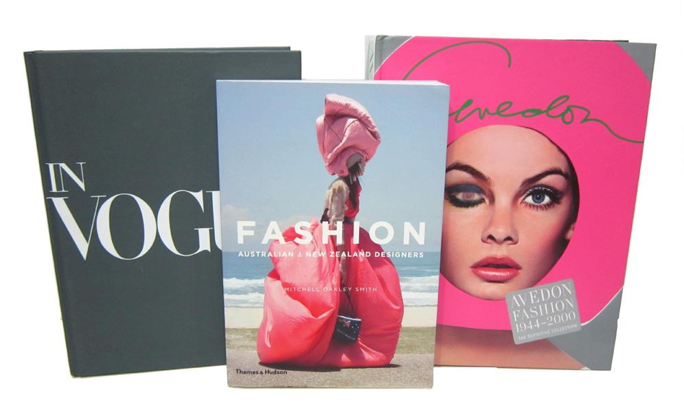 Appraisal: THREE FASHION BOOKS ONE SOFT COVER THREE FASHION BOOKS ONE