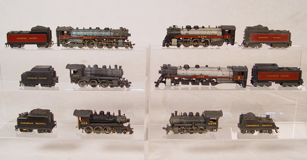 Appraisal: COLLECTION OF C P R CANADIAN PACIFIC TRAINS To include