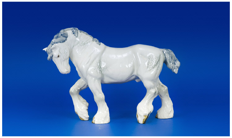 Appraisal: Beswick Animal Figure Shire Horse Large Auction Shire introduced model