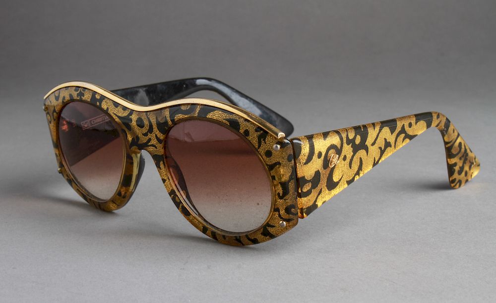 Appraisal: Christian Lacroix Ladies' Sunglasses Christian Lacroix ladies' sunglasses round lenses