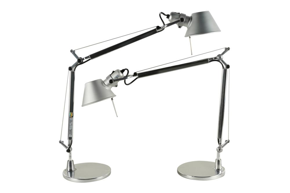 Appraisal: PAIR OF ARTEMIDE TOLOMEO EXTENDABLE TASK LAMPSeach with Artemide label