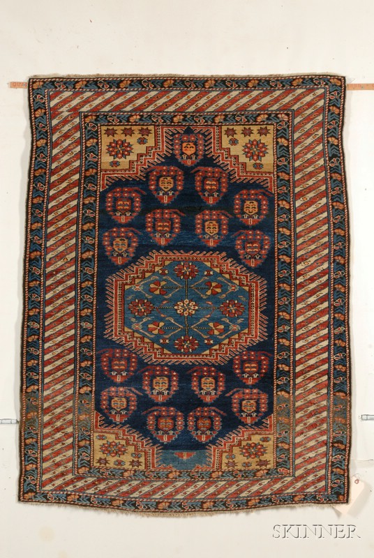 Appraisal: Khila Rug East Caucasus last quarter th century very slight