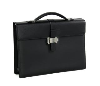 Appraisal: A MONT BLANC GENTLEMEN'S LEATHER BRIEFCASE A MONT BLANC GENTLEMEN'S