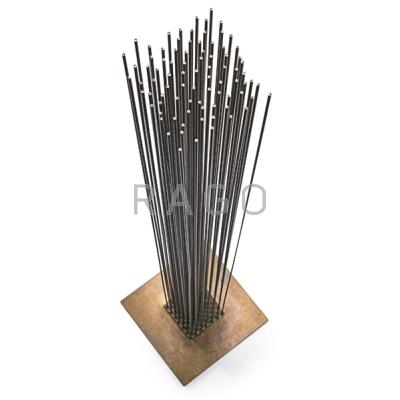 Appraisal: HARRY BERTOIA - Sonambient sculpture Pennsylvania s Beryllium copper brass