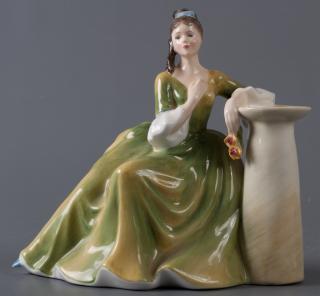 Appraisal: Royal Doulton Secret Thoughts Porcelain Figure Stamped to bottom measures