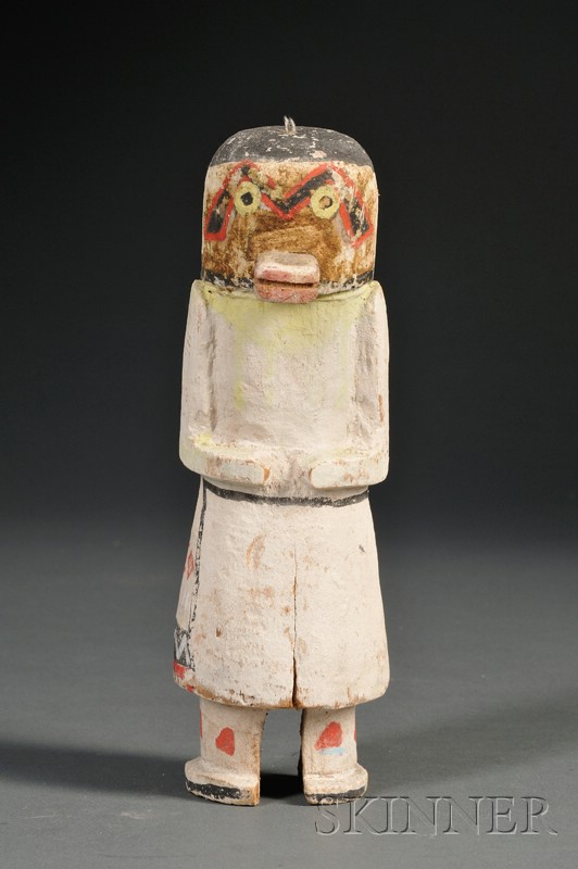 Appraisal: Southwest Polychrome Carved Wood Kachina Hopi c early th century