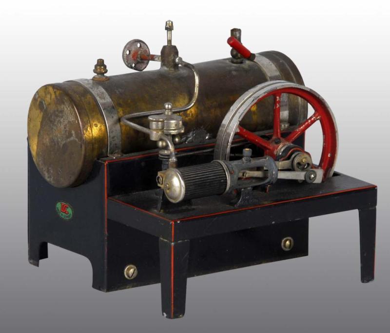 Appraisal: Doll et Cie Electric Steam Engine Description Doll et Cie