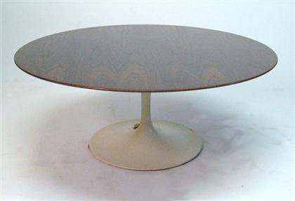 Appraisal: EERO SAARINEN finnish - Pedestal round table Part of Saarinen's