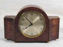 Appraisal: An day mantel clock c Approx x x cm