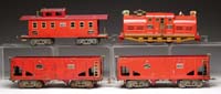 Appraisal: AMERICAN FLYER STANDARD GAUGE ST PAUL TYPE LOCOMOTIVE W THREE