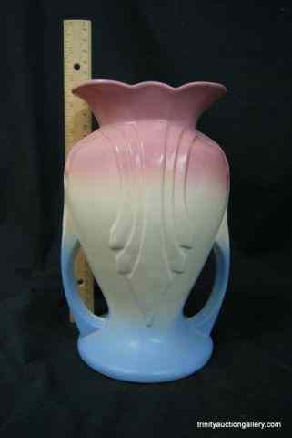 Appraisal: Hull Pottery Vase Mardi Gras Granada - VintagePottery Produced by