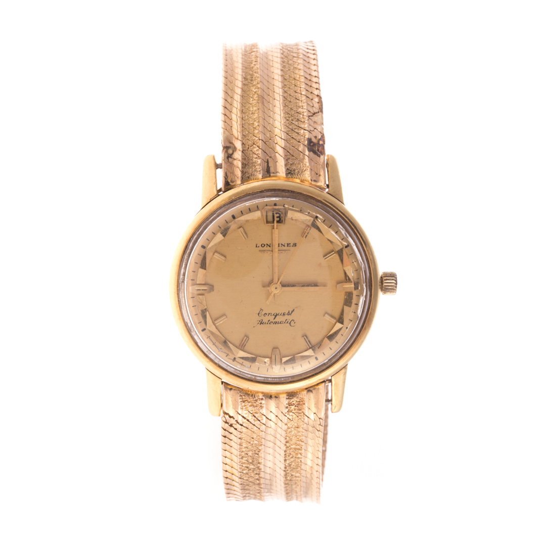 Appraisal: A Gentleman's Longines K Gold Wrist Watch K yellow gold