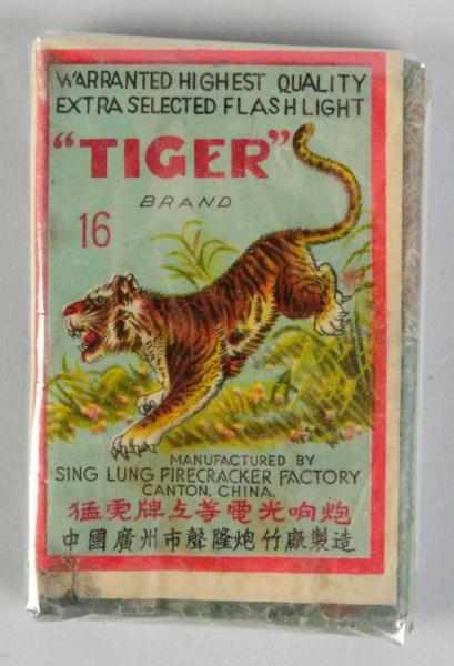 Appraisal: Tiger -Pack Firecrackers Class Manufactured by Sing Lung One of