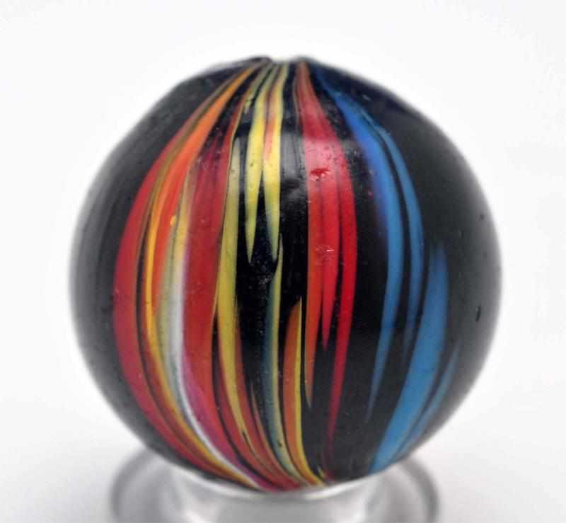 Appraisal: Indian Swirl Marble Description Nice multicolored Indian Condition Size Dia