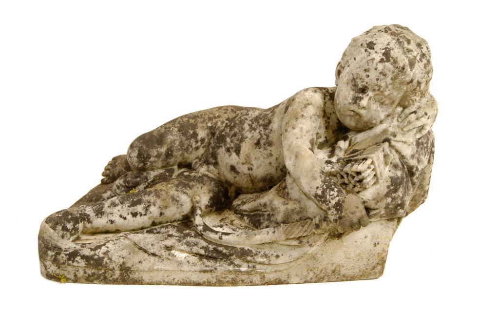 Appraisal: A th century carved marble figure