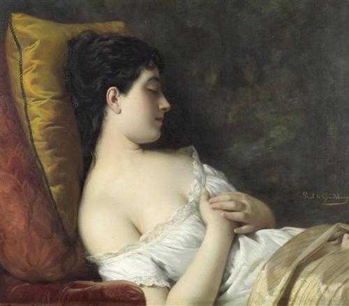 Appraisal: PINEL DE GRANDCHAMP LOUIS EMILE Paris - Beaune Sleeping beauty