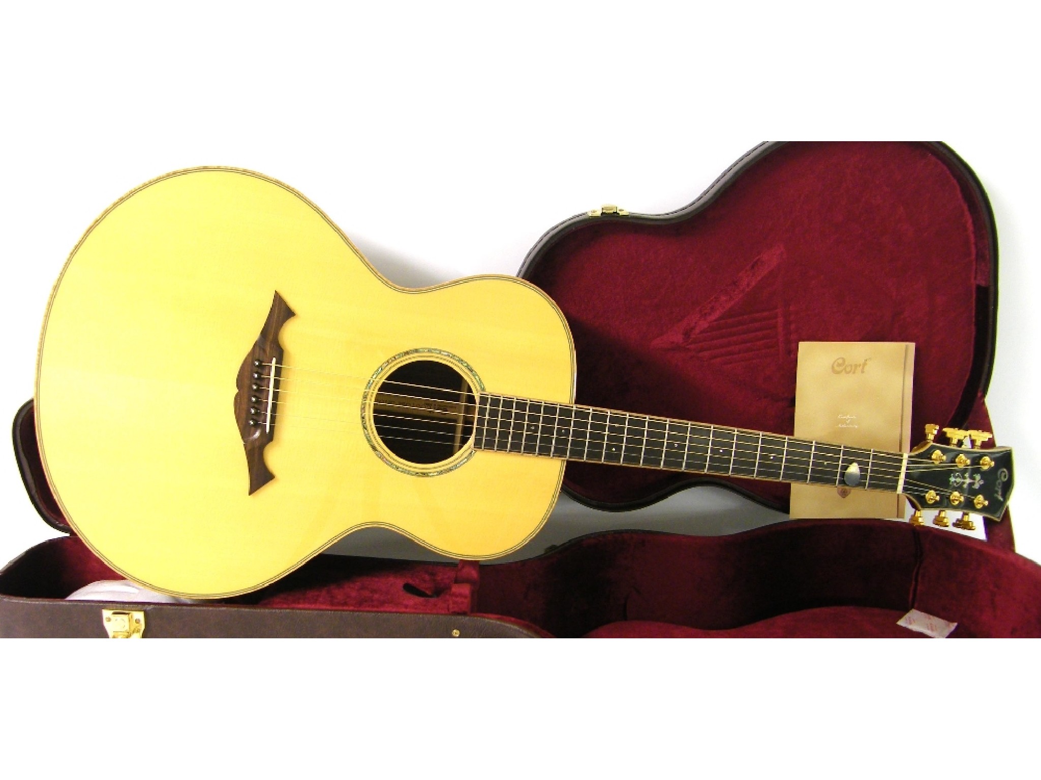 Appraisal: Cort Custom Shop NTL custom acoustic guitar made in Korea