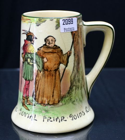 Appraisal: A Royal Doulton mug from the 'Under the Greenwood Tree'