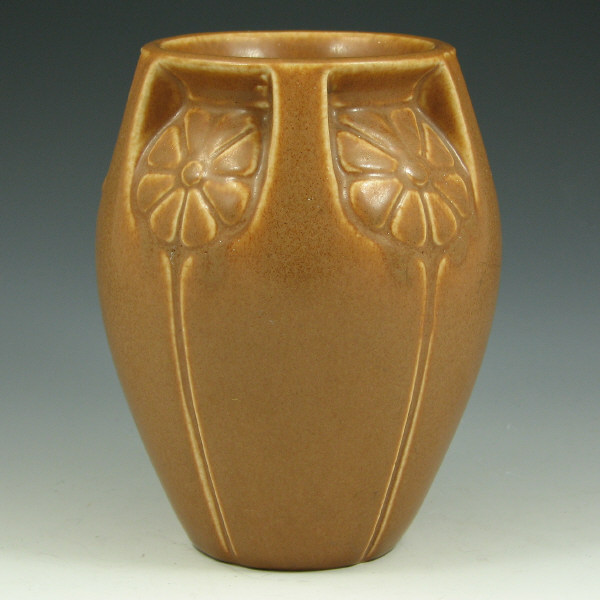 Appraisal: Rookwood Arts Crafts Matte Brown Vase Mint Rookwood Arts Crafts