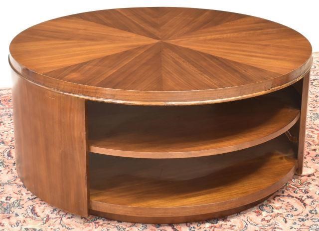 Appraisal: Drexel Heritage Radiance cocktail coffee table th st c from