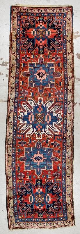 Appraisal: Antique Karadja Rug Persia ' x ' '' Antique Karadja