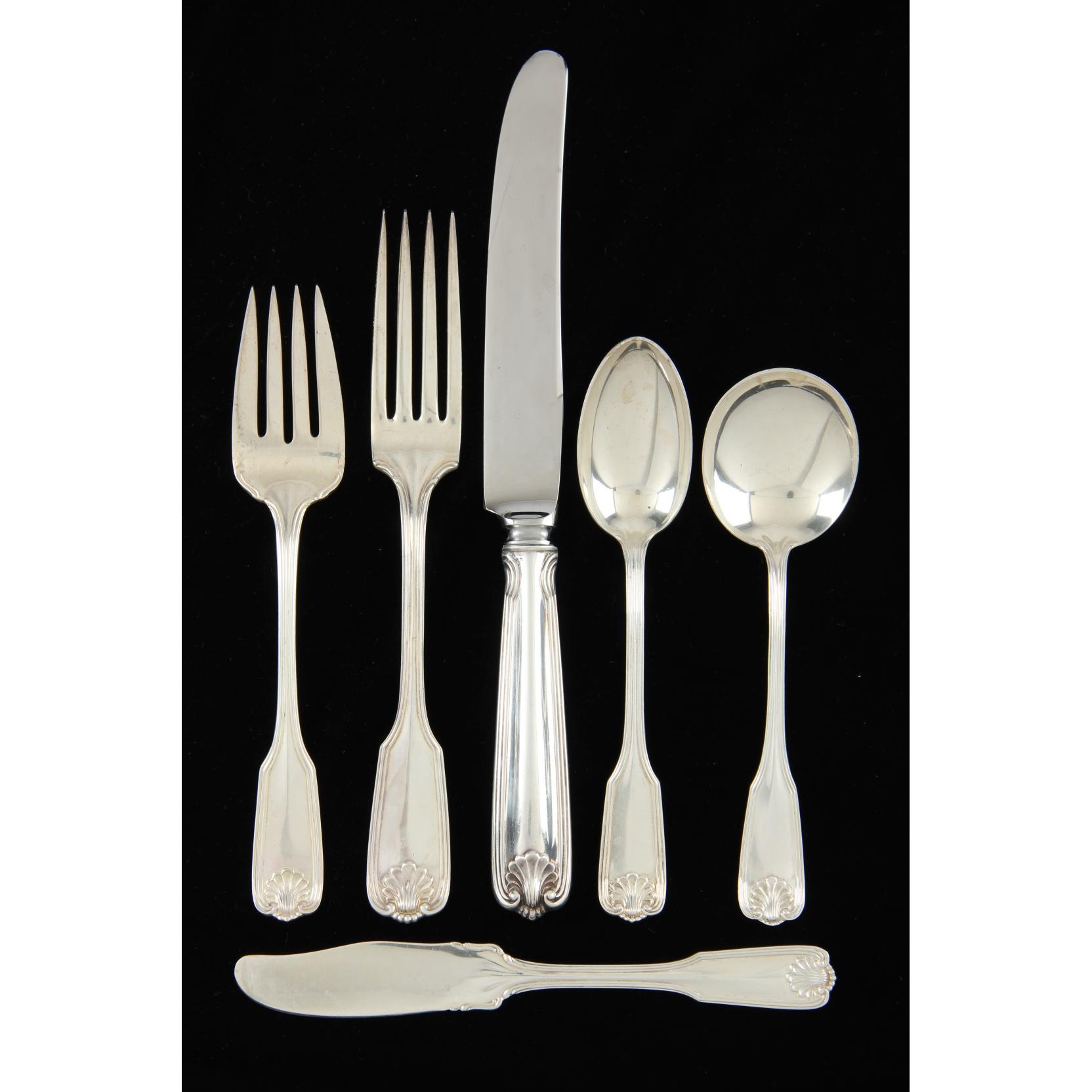 Appraisal: Towle Benjamin Franklin Sterling Silver Flatware pieces including knives in