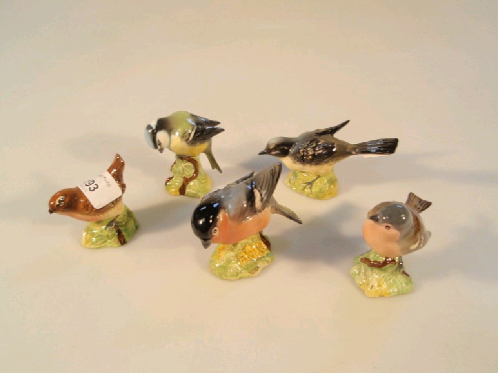 Appraisal: Five Beswick birds all AF