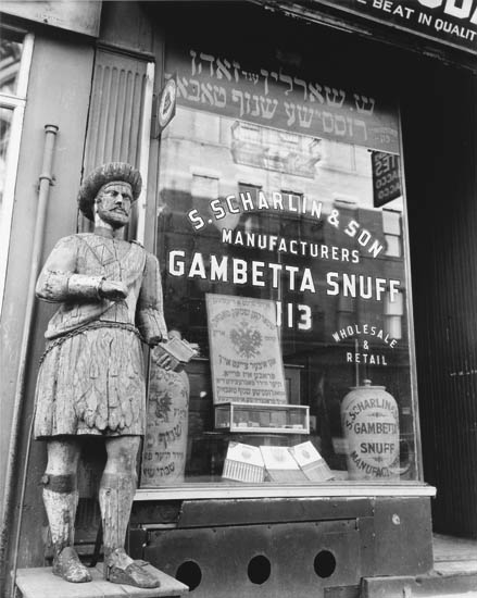 Appraisal: ABBOTT BERENICE - Snuff Shop Division Street Silver print x